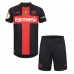 Maglie da calcio Bayer Leverkusen Jeremie Frimpong #30 Prima Maglia Bambino 2023-24 Manica Corta (+ Pantaloni corti)